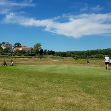 golfbana, golfspelare